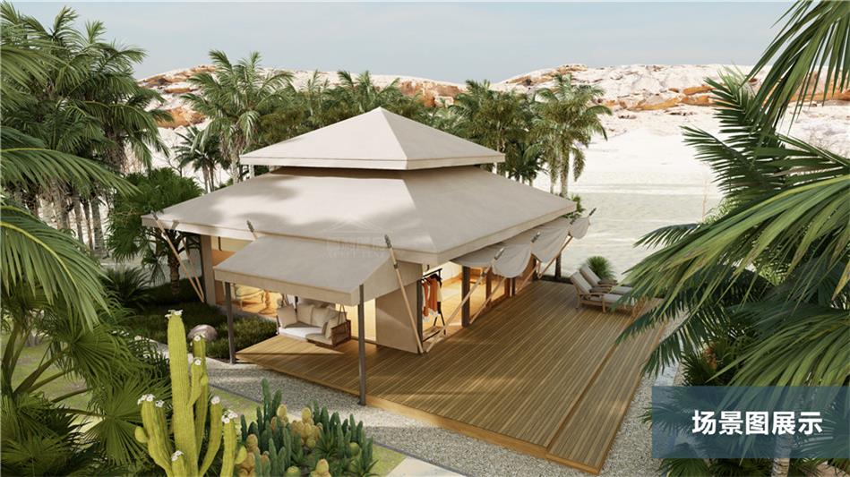 三明野奢帐篷露营